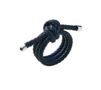 Rope Knot Napkin Ring in Navy