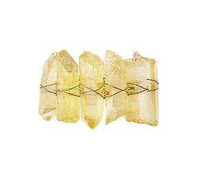 Kim Seybert Luxury Radiant Napkin Ring in Yellow