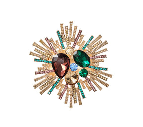 Kim Seybert Luxury Bijoux Napkin Ring in Multi in a Gift Box