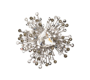 Kim Seybert, Inc.Gem Burst Napkin Ring in Crystal & Silver, Set of 4 in a Gift BoxNapkin Rings