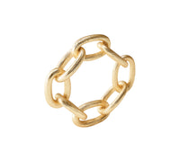 Kim Seybert Luxury Chain Link Napkin Ring in Gold