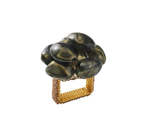 Bonton Napkin Rings, Set of 4