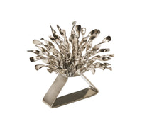 Sunflare Napkin Ring in Silver, Set of 4