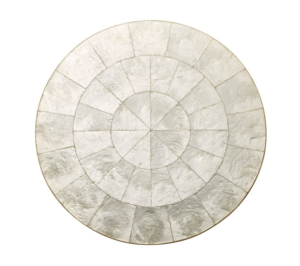 Kim Seybert, Inc.Round Capiz Placemat in Natural, Set of 4Placemats