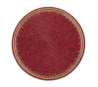 Enamor Placemat in Red & Gold