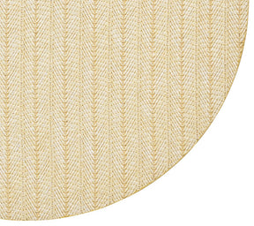 Kim Seybert, Inc.Herringbone Placemat in Butter, Set of 4