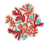 Kim Seybert, Inc.Coral Spray Placemat in Coral & Turquoise, Set of 2Placemats