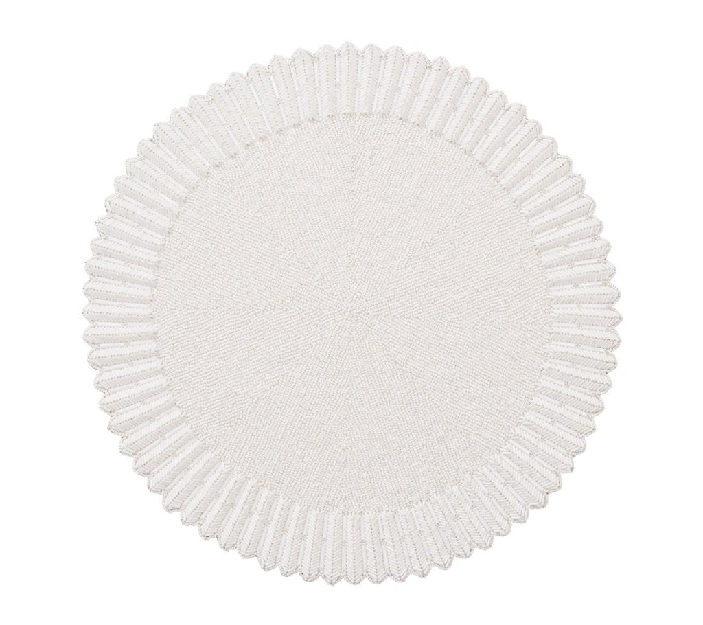 Kim Seybert, Inc.Lumina Placemat in White, Set of 2Placemats