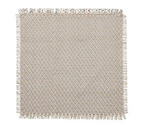 Kim Seybert, Inc.Fringe Placemat in Gold & Silver, Set of 4Placemats