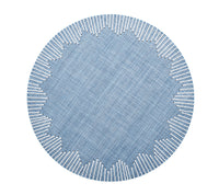 Dream Weaver Placemat in Blue & White, Set of 4