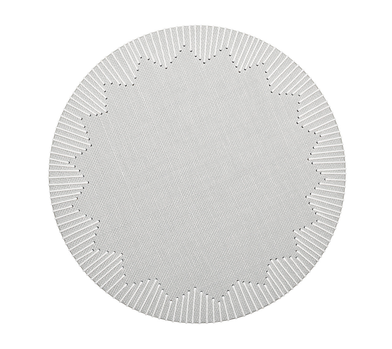 Dream Weaver Placemat in Gray & White, Set of 4