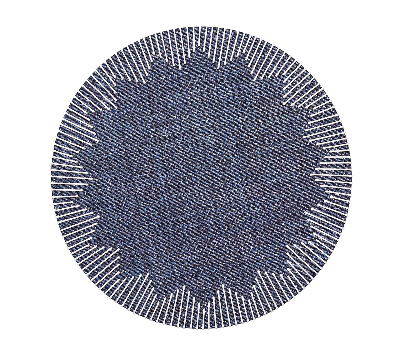 Dream Weaver Placemat in White & Blue, Set of 4