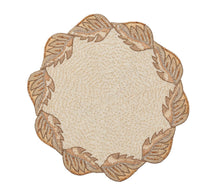 Kim Seybert, Inc.Winding Vines Placemat in Ivory, Natural & Gold, Set of 2Placemats