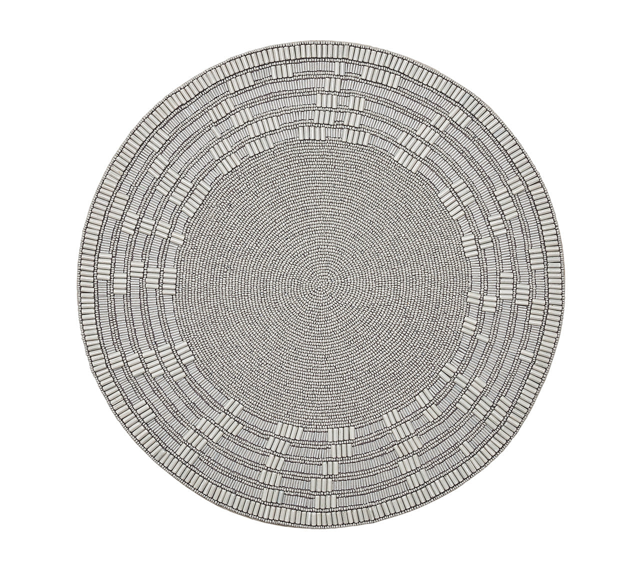 Kim Seybert Luxury Matrix Placemat in Gray