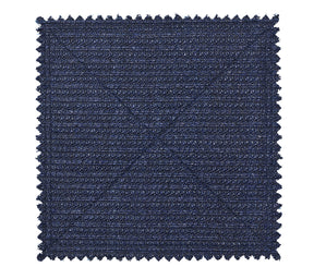 Vista Placemat in Navy & Periwinkle