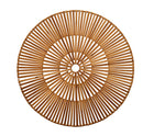 Spoke Placemat in Brown, Set of 4