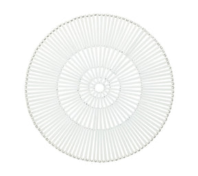 Kim Seybert, Inc.Spoke Placemat in White, Set of 4Placemats