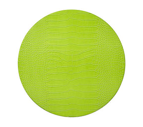 Croco Placemat in Citron, Set of 4