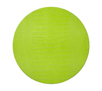 Croco Placemat in Citron, Set of 4