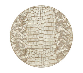 Kim Seybert, Inc.Croco Placemat in Gold, Set of 4Placemats