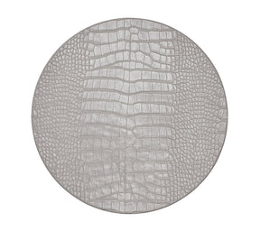 Croco Placemats in Metallic Tones, Set of 4