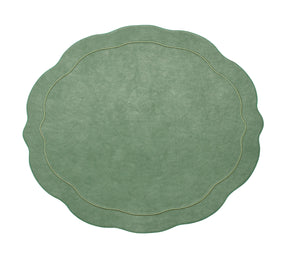 Tailored Placemat in Green, Set of 4