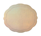 Sample: Tailored Placemat in Iridescent & Champagne