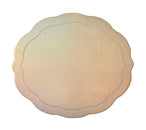 Sample: Tailored Placemat in Iridescent & Champagne