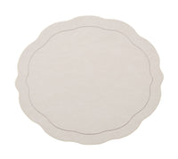 Tailored Placemat in Ivory, Set of 4