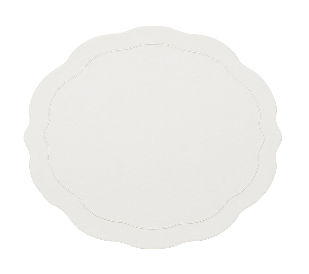 Tailored Placemat in White