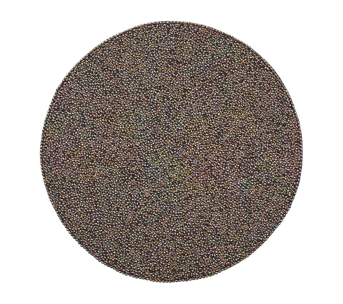 Sample: Aurora Placemat in Gunmetal & Multi