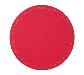 Starry Night Placemat in Red, Set of 4