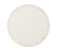 Starry Night Placemat in White & Gold, Set of 4