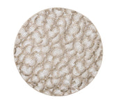 Lune Placemat in Silver, Set of 2