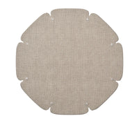 Divot Placemat in Gray, Set of 4