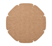 Divot Placemat in Tan, Set of 4