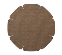 Divot Placemat in Umber, Set of 4