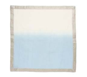 Dip Dye Napkins in Cool Tones, Set of 4