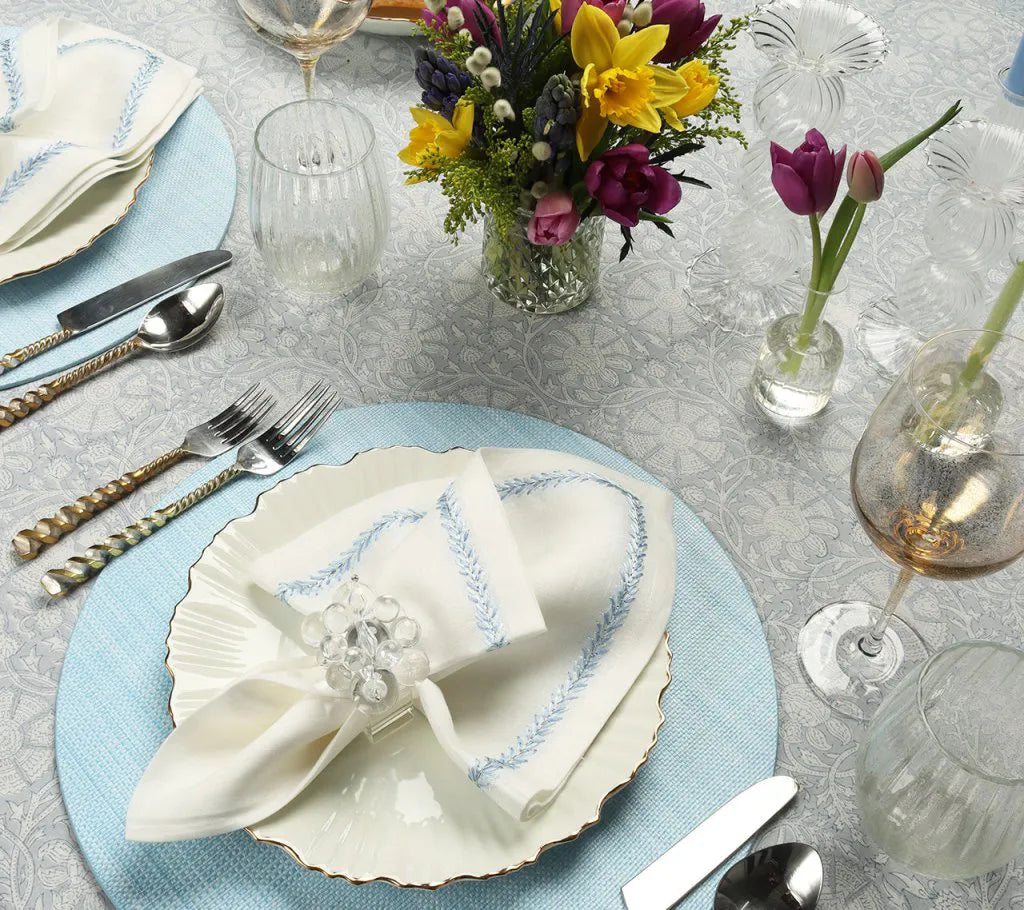 Portofino Placemat in Periwinkle, Set of 4