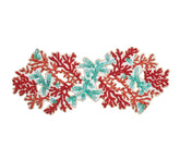 Kim Seybert, Inc.Coral Spray Runner in Coral & TurquoiseTable Runners