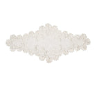 Winter Lace Runner in Silver & Crystal