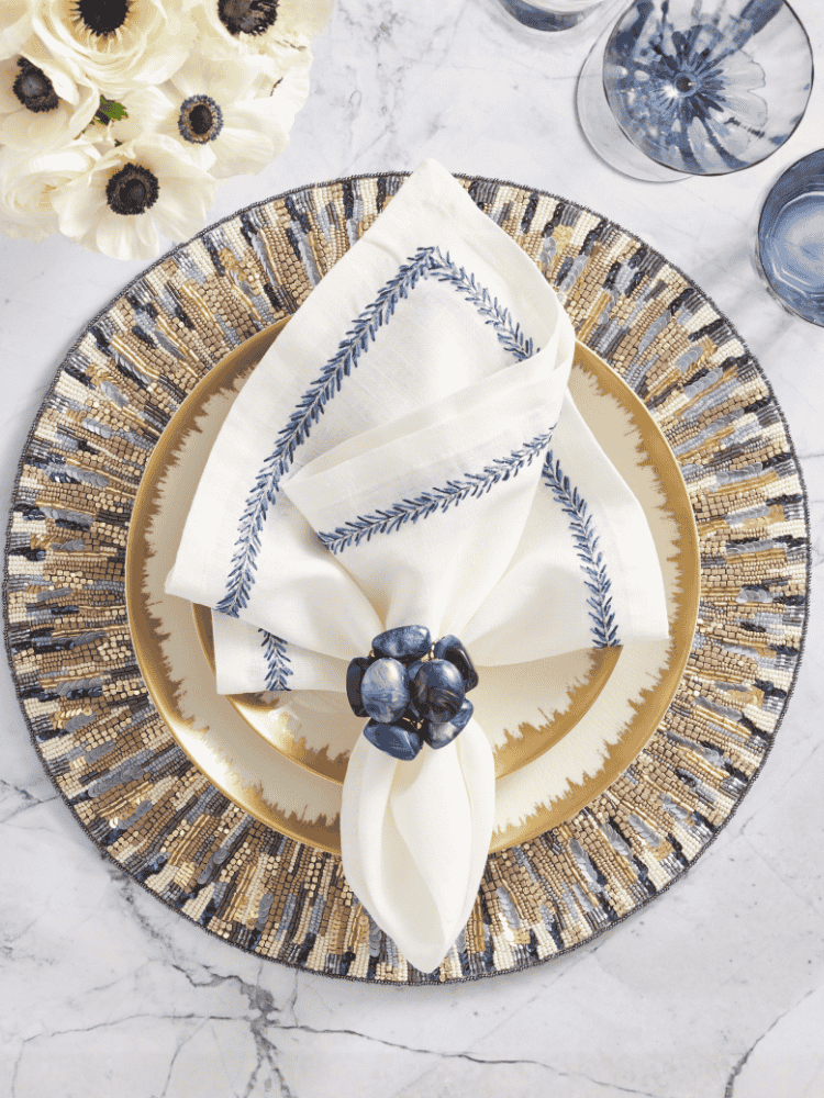 Blue & White Placemats