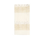 Spectra Napkin in White & Gold, Set of 4