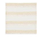 Spectra Napkin in White & Gold, Set of 4