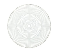 Spoke Placemat in White, Set of 4