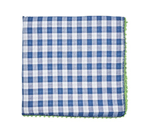 Kim Seybert, Inc.Check Tablecloth in Blue & GreenTablecloths