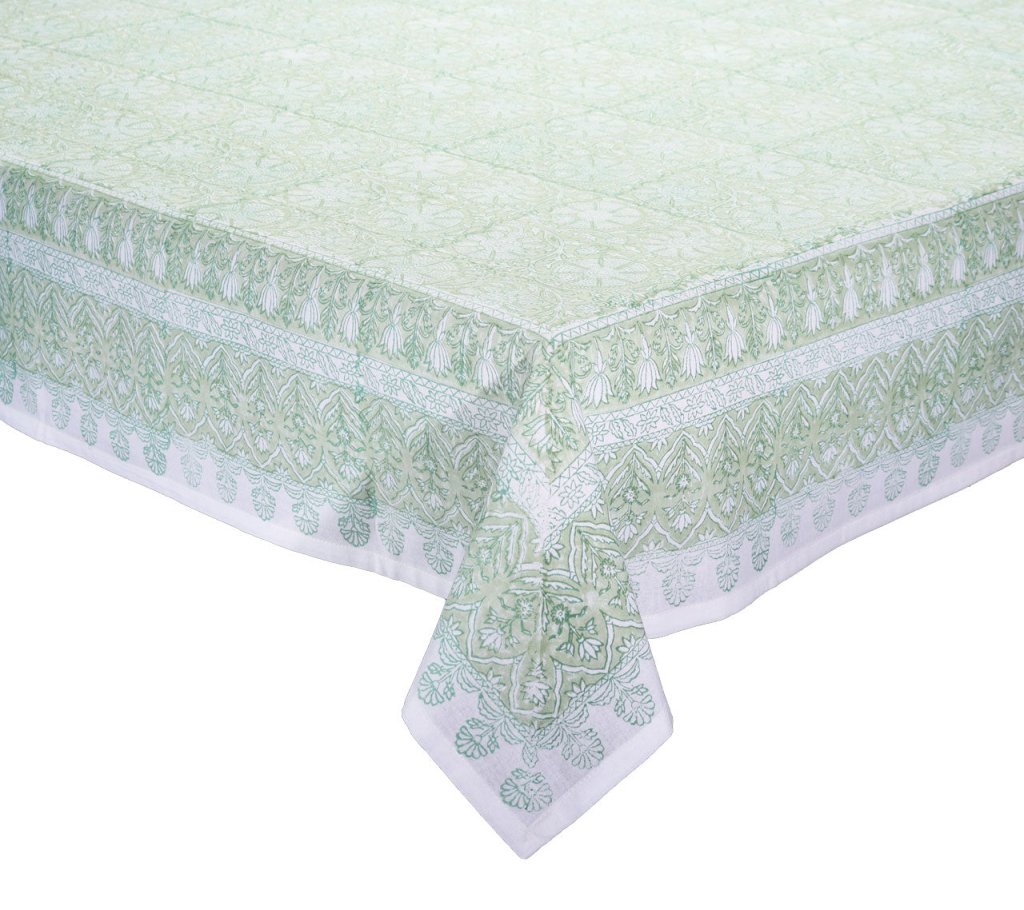 Kim Seybert, Inc.Provence Tablecloth in MintTablecloths