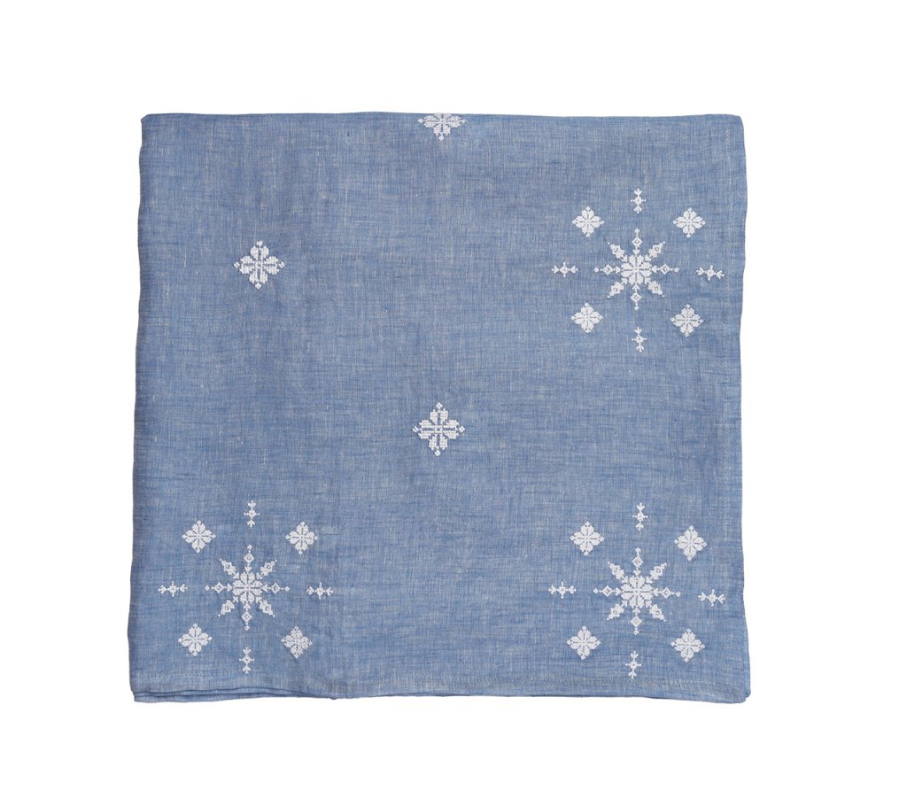 Kim Seybert, Inc.Fez Tablecloth in Blue & WhiteTablecloths