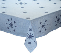 Kim Seybert, Inc.Fez Tablecloth in Periwinkle & NavyTablecloths