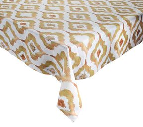 Kim Seybert, Inc.Watercolor Ikat Tablecloth in RustTablecloths